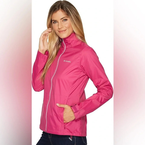 Columbia Switchback III Jacket in Hot Pink size Small - Picture 1 of 16